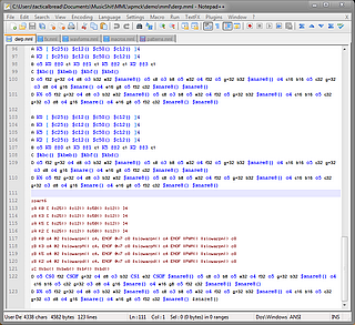 MML bundle for Notepad++ (on Windows)